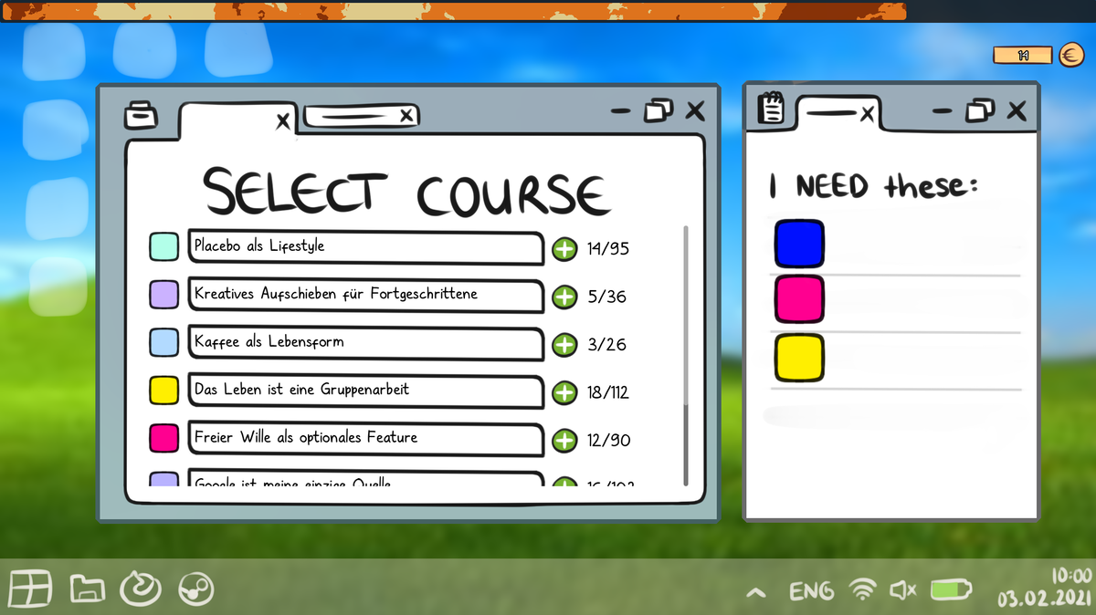 UNIversal Experiences Screenshot